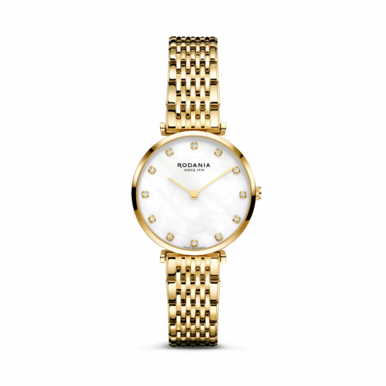 Rodania Polshorloge Dames Lugano Classic Sparkle - R14027 - 57231