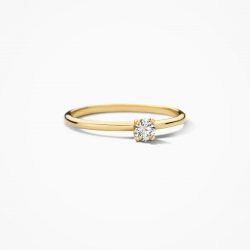 Blush Lab Diamonds Ring LG1029Y 14k Geelgoud MAAT 17 - 57248