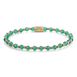 rebel and Rose armband Mix Green Morning Glam Rocks - 57270
