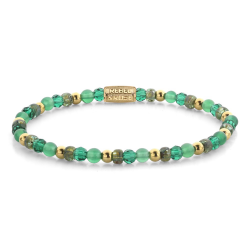 rebel and Rose armband Green Morning Glam Rocks - 57271