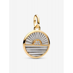 Pandora Zonsopgang Medaillonbedel Verguld bedel 763859C01 - 57280