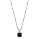 Aze jewels collier  Rolo Onyx Rocks Dore 60 cm - 57301