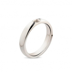 Melano Twisted Tracy Ring Zilverkleurig maat 62 - 57309