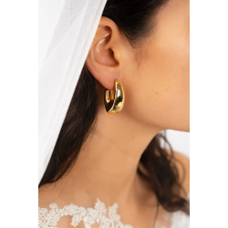 Lott Gioielli Classic Triangle Oorbellen Creool S CLEA145-G78614 - 57338