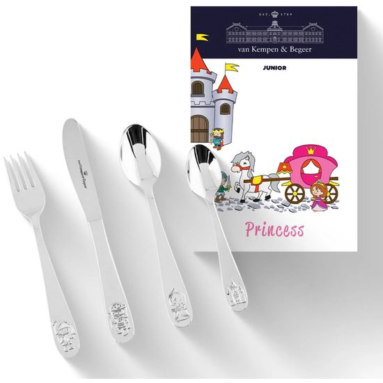 VAN KEMPEN & BEGEER JUNIOR PRINCESS 4-DELIG SET KS072.GA4 - 57365