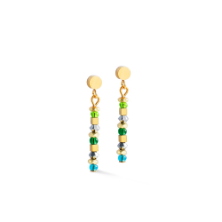 Coeur de Lion oorbellen Golden Whisper Rainbow 4359/21 - 57425