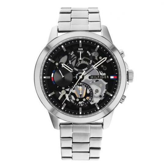 Tommy Hilfiger horloge Henry 44 mm Zilverkleurig TH1710477 - 57426