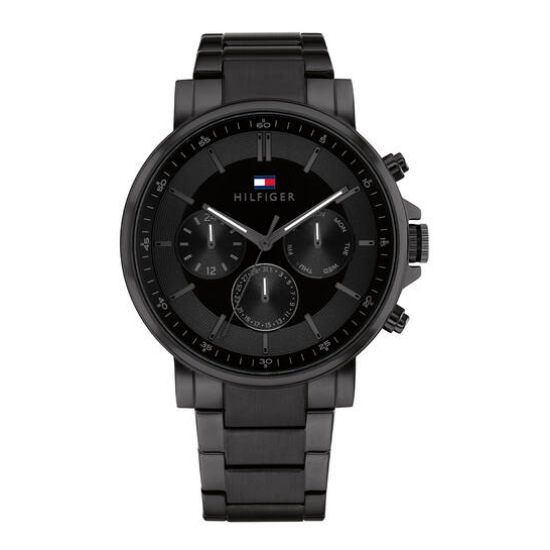 Tommy Hilfiger heren horloge Tyson - 44mm - Zwart TH1710590 - 57427