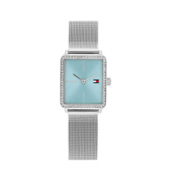 Tommy Hilfiger dames horloge Tea - 25mm - Zilverkleurig TH1782789 - 57430