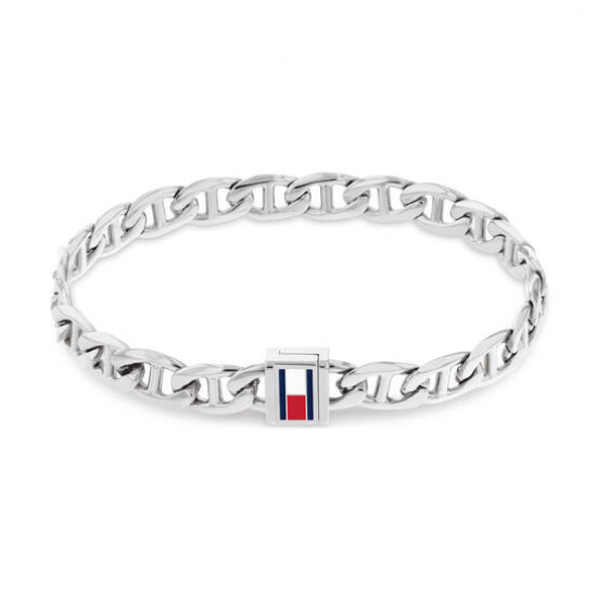 Tommy Hilfger Schakelarmband - Staal - 17,5cm TJ2790645S - 57503