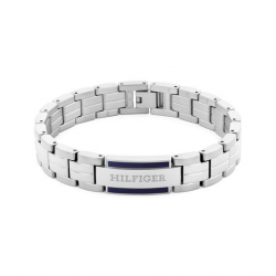 Tommy Hilfger heren Schakelarmband - Staal - 19cm - 57507