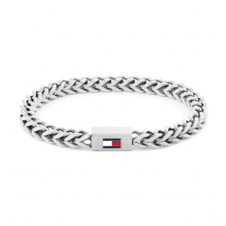 Tommy Hilfger heren Schakelarmband - Staal - 19cm - 57508