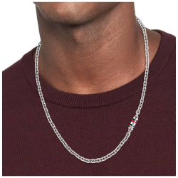 Tommy Hilfger Schakelcollier - Staal - 56cm - 57510