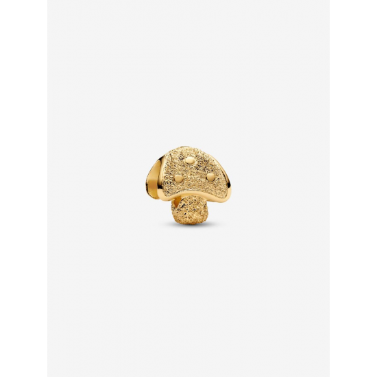 Pandora Minibedel getextureerde paddenstoel Verguld 764048C00 - 57541