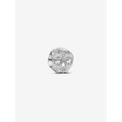 Pandora Minibedel getextureerde schedel Sterlingzilver 794040C00 - 57560