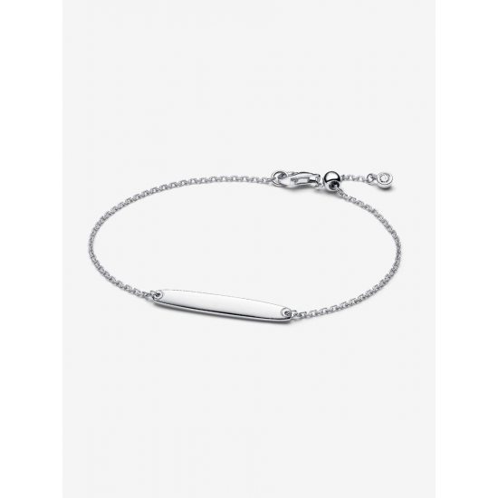 Pandora Schakelarmband met graveerbaar staafje Sterlingzilver 594010C01-18 - 57593