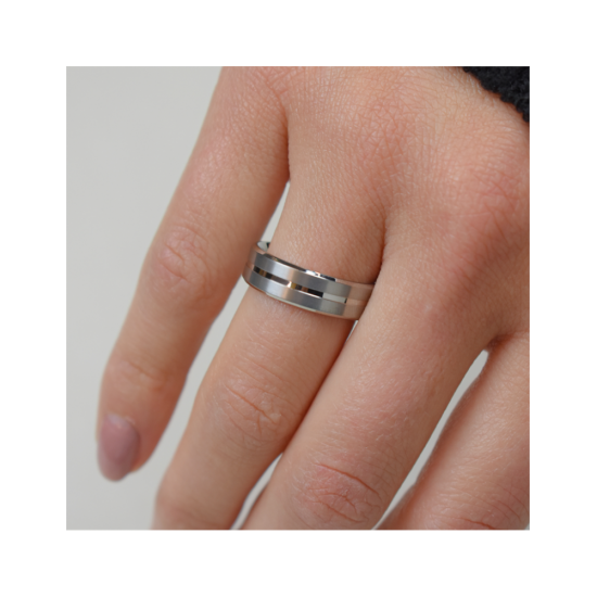 Boccia Titanium 0101-07 Dames Ring maat 17.75 - 56724