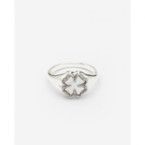 Buddha to Buddha Katja Klaver Zegelring Mother of Pearl Zilver maat 17 - 57649
