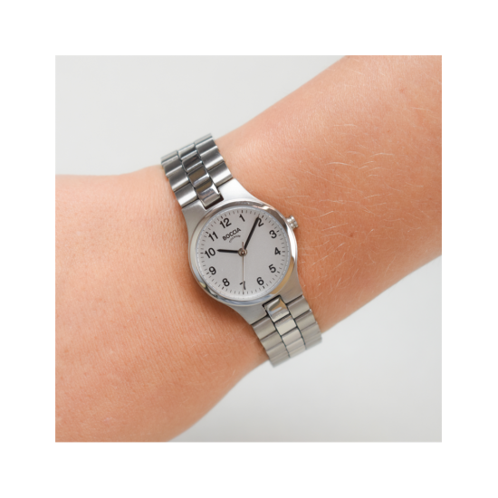 Boccia Titanium 3082-06 Dames Horloge 25mm - 59034