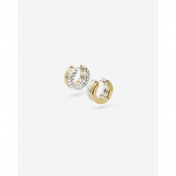 Buddha to Buddha Barbara Dual Hoops Set Zilver Verguld 199GV - 57669
