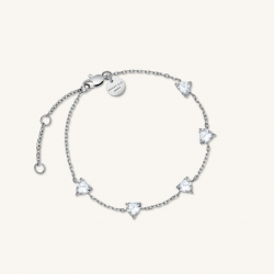 Rosefield Row Hearts Bracelet  JBRHS-J1014 - 57772