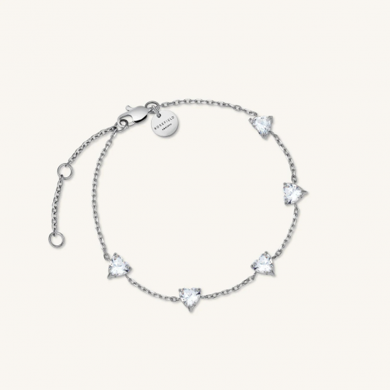 Rosefield Row Hearts Bracelet  JBRHS-J1014 - 57772