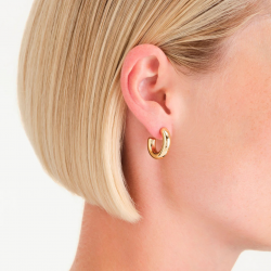 Rosefield Medium Thick Hoops - 57795