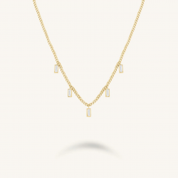 Rosefield Baguette Necklace - 57806