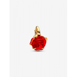 Pandora Disney Belle en het Beest Betoverde Roos Hangende Bedel Verguld - 57874