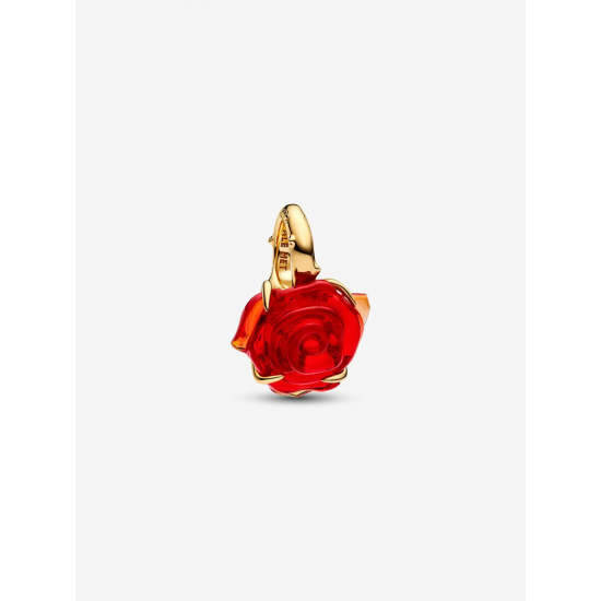Pandora Disney Belle en het Beest Betoverde Roos Hangende Bedel Verguld - 57874