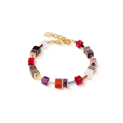 Coeur de Lion GeoCUBE® Iconic Precious bracelet Festive red 4905/30-0316 - 57898
