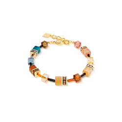 Coeur de Lion GeoCUBE® Iconic bracelet Earth Mirage gold 2838/30-1131 - 57900