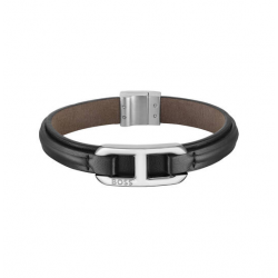 Boss Armband - Leer - 19cm HBJ1580783M - 57913 Boss Armband - Leer - 19cm HBJ1580783M - 57913