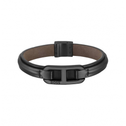 Boss Armband - Leer - 19cm HBJ1580783M - 57914 Boss Armband - Leer - 19cm HBJ1580783M - 57914