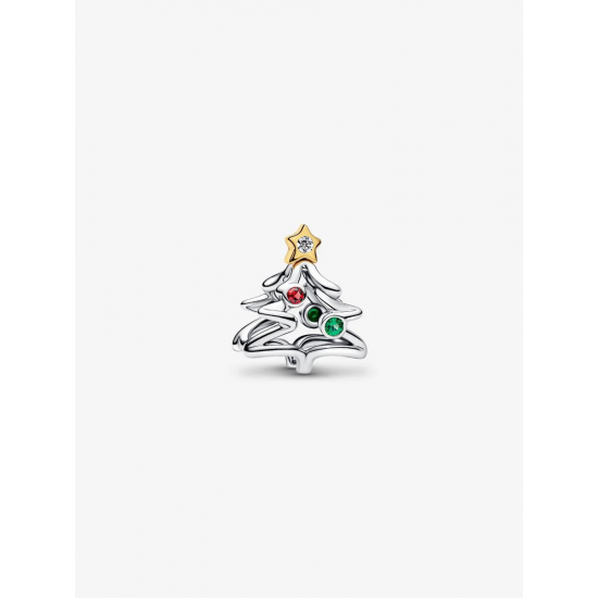 Pandora Kerstboom Bedel Sterlingzilver, Verguld 764248C01 - 58012