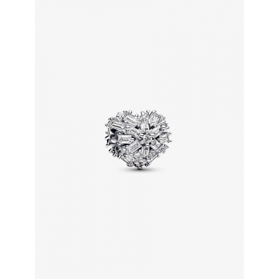 Pandora Sprankelende Hart Bedel Sterlingzilver 794240C01 - 58020