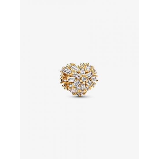 Pandora Sprankelende Hart Bedel Verguld 764240C01 - 58021