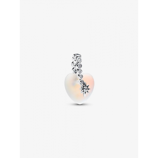 Pandora Vallende Ster en Harten Dubbele Hangende Bedel Sterlingzilver 794143C01 - 58023