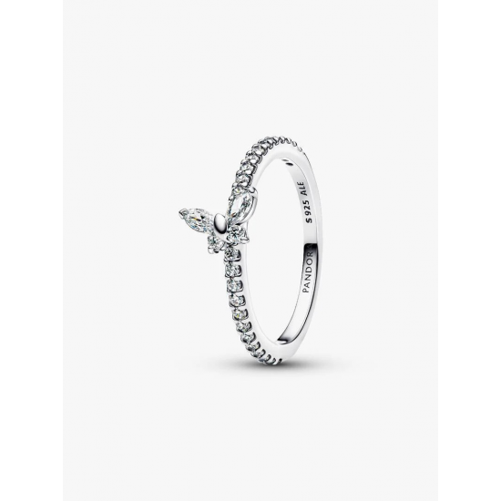 Pandora Sprankelende vlinderring maat 17.8 194269C03-56 - 58089