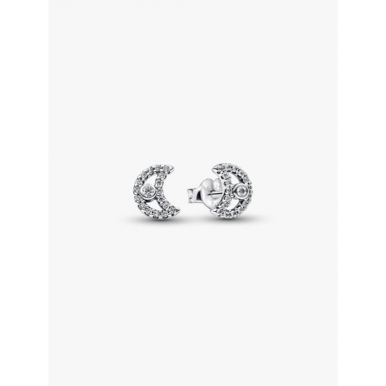 Pandora Sprankelende Maan Oorknopjes 294257C01 - 58110