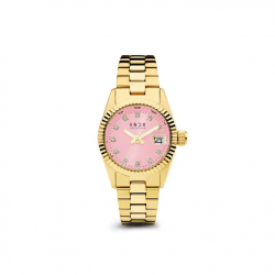 VNDX dames horloge Dare Devil XS Goud Roze MD43002-10 - 58121