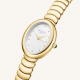 Rosefield dames horloge Ovale OVWGSG-OV19 - 58155