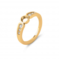 Melano Twisted Tamara Ring maat 58 - 58347