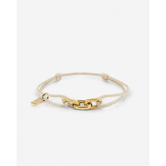 Buddha to Buddha koord armband Katja verguld 133BE-GV-M - 58355
