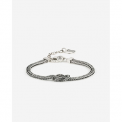 Buddha to Buddha barbara mini knot zilver maat E+-G - 58365