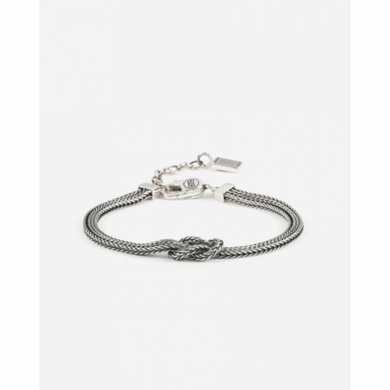 Buddha to Buddha barbara mini knot zilver maat C-E - 58366