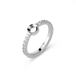 Melano Vivid Vivé CZ Ring maat 62 - 58381