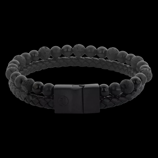 Rebel & Rose Full Metal Combo 12mm Black Rocks - 58462