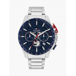 Tommy Hilfiger Chronograafhorloge van roestvrij staal met blauwe wijzerplaat  TH1792261 - 58614