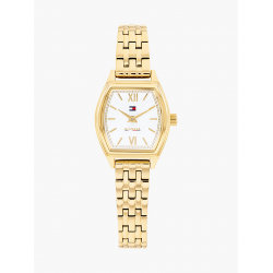 Tommy Hilfiger Verguld Norah horloge met vierkante witte wijzerplaat TH1782870 - 58616